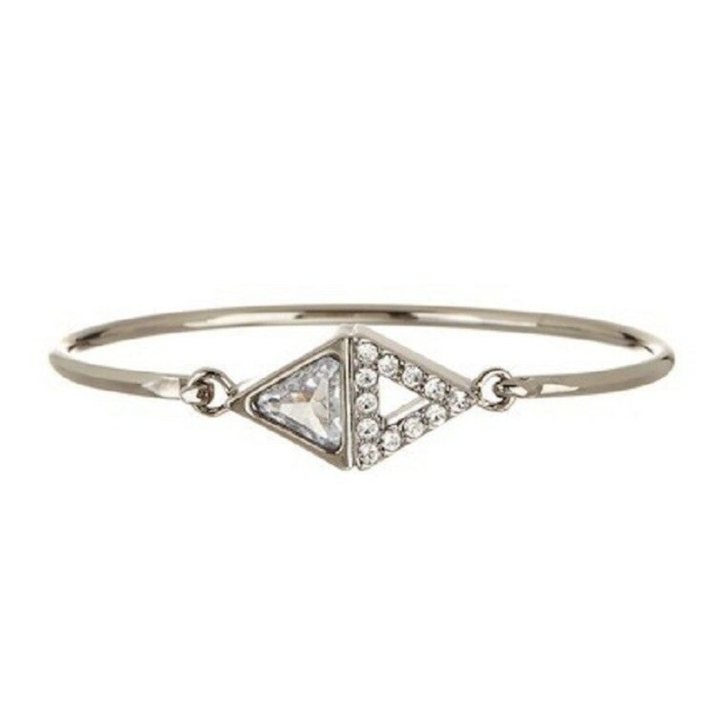 Trina Turk Triangle Stone Cuff Bracelet